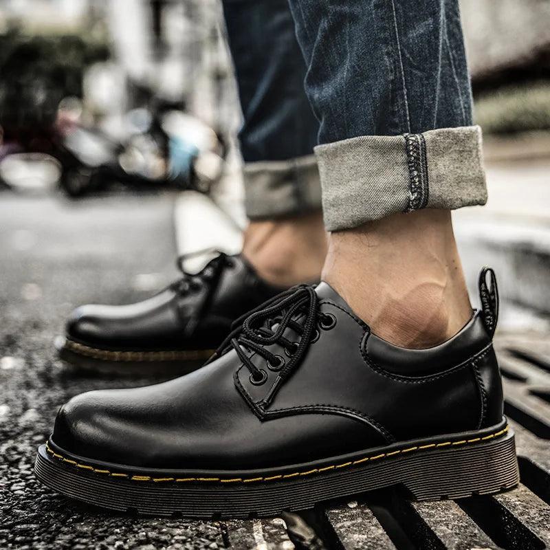 ERXS Men's Slip-On Walking Shoes | Premium Leather, Comfortable Fit Carauana Store