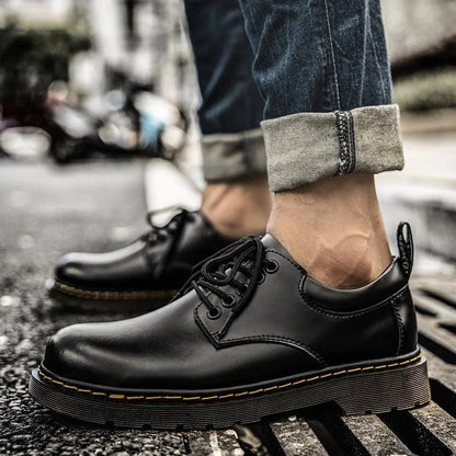 ERXS Men's Slip-On Walking Shoes | Premium Leather, Comfortable Fit Carauana Store