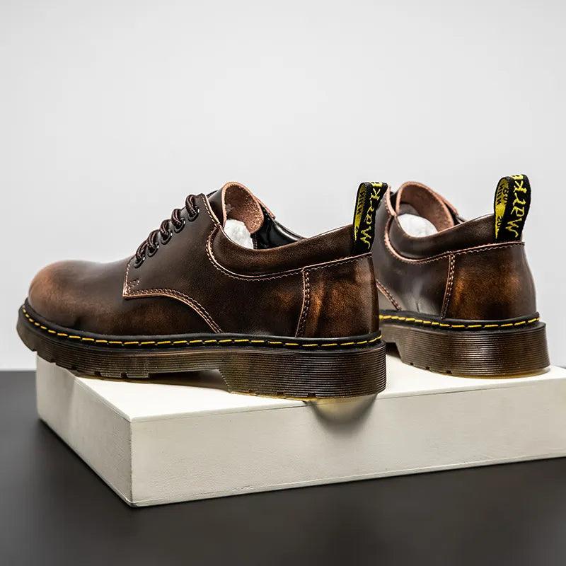 ERXS Men's Slip-On Walking Shoes | Premium Leather, Comfortable Fit Carauana Store