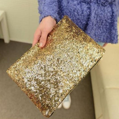 Evening Clutch Bag Glitter Sequin Handbag Carauana Store