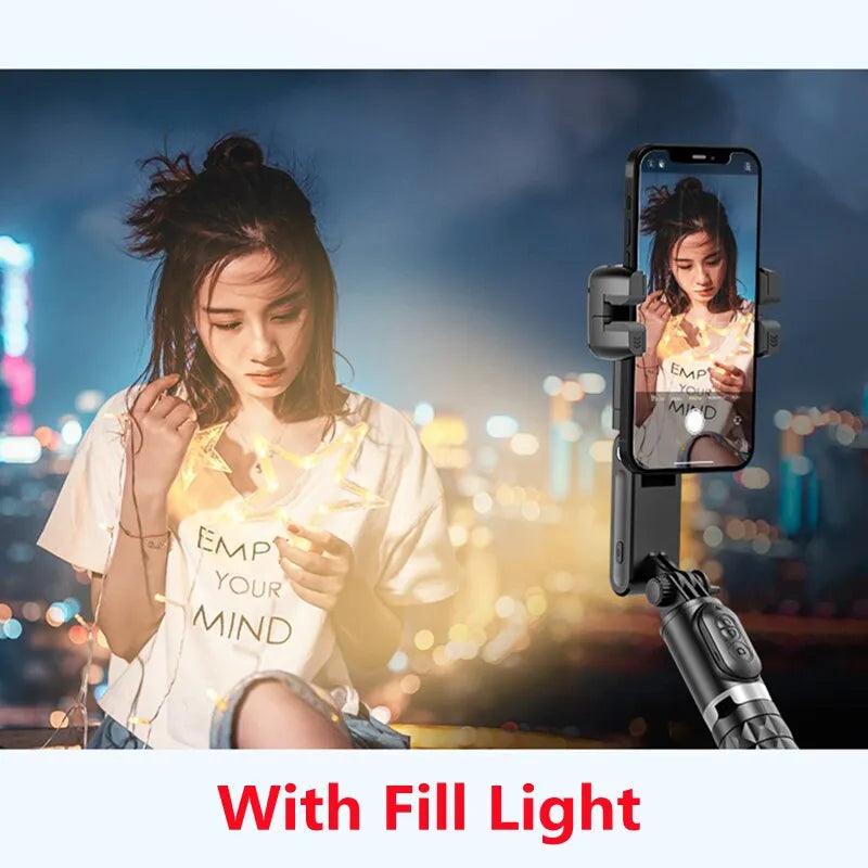 Gimbal Stabilizer | Selfie Stick Tripod Carauana Store