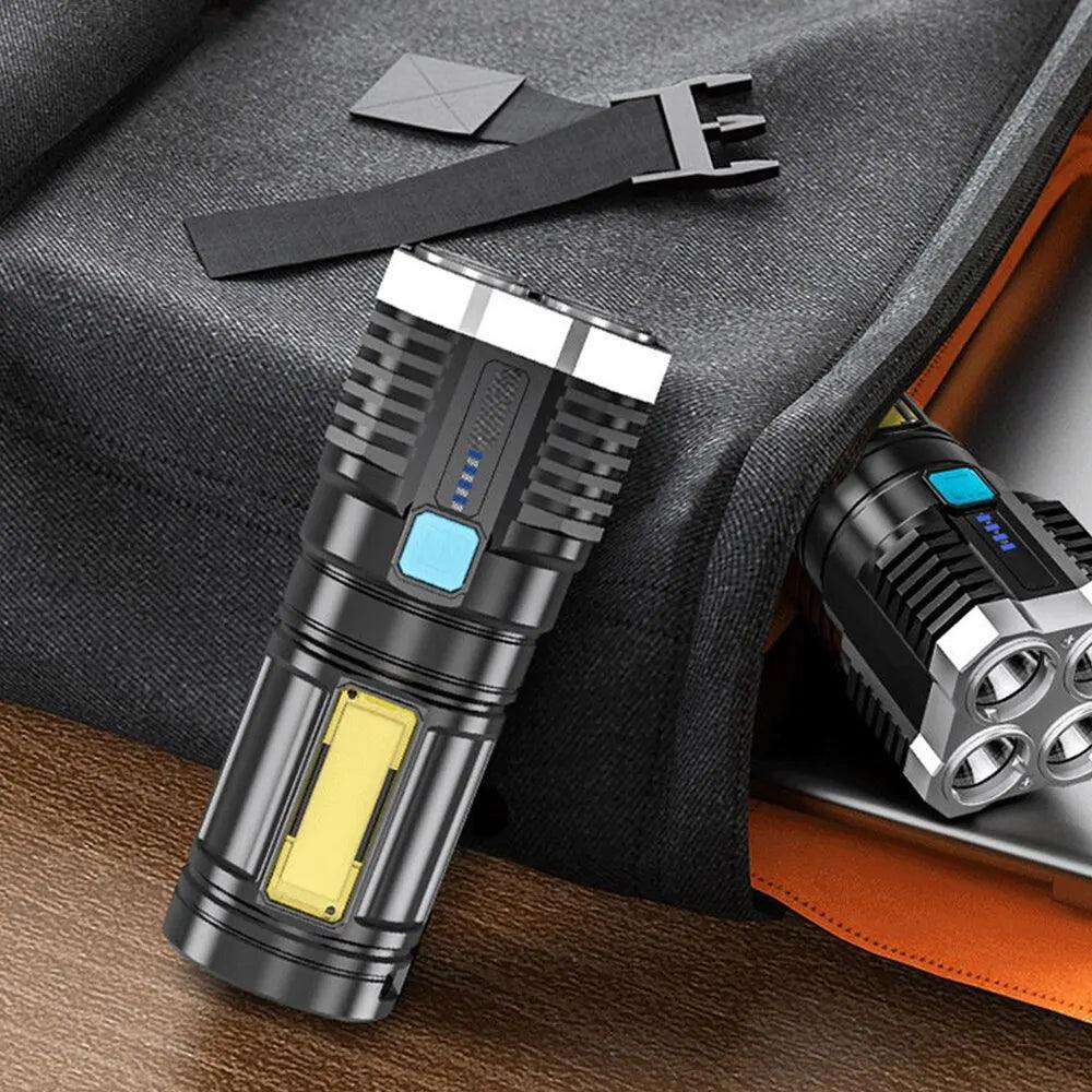 High-Performance LED Flashlight S-422 | Adventure, Camping, Hiking Carauana Store