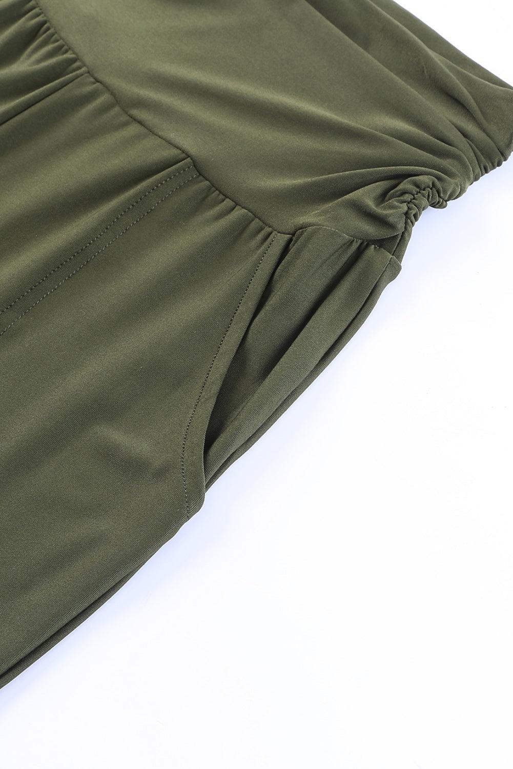 High-Rise Wide Waistband Joggers Carauana Store