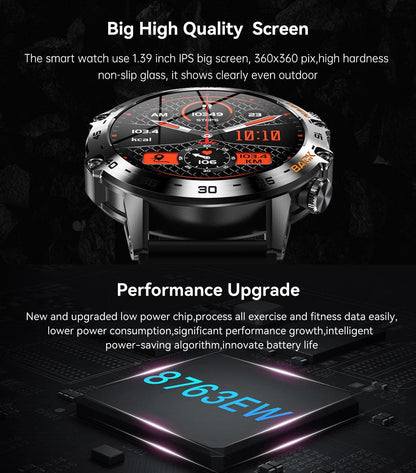 LEMFO Rugged Outdoor Sports Smart Watch: Beyond Boundaries Carauana Store