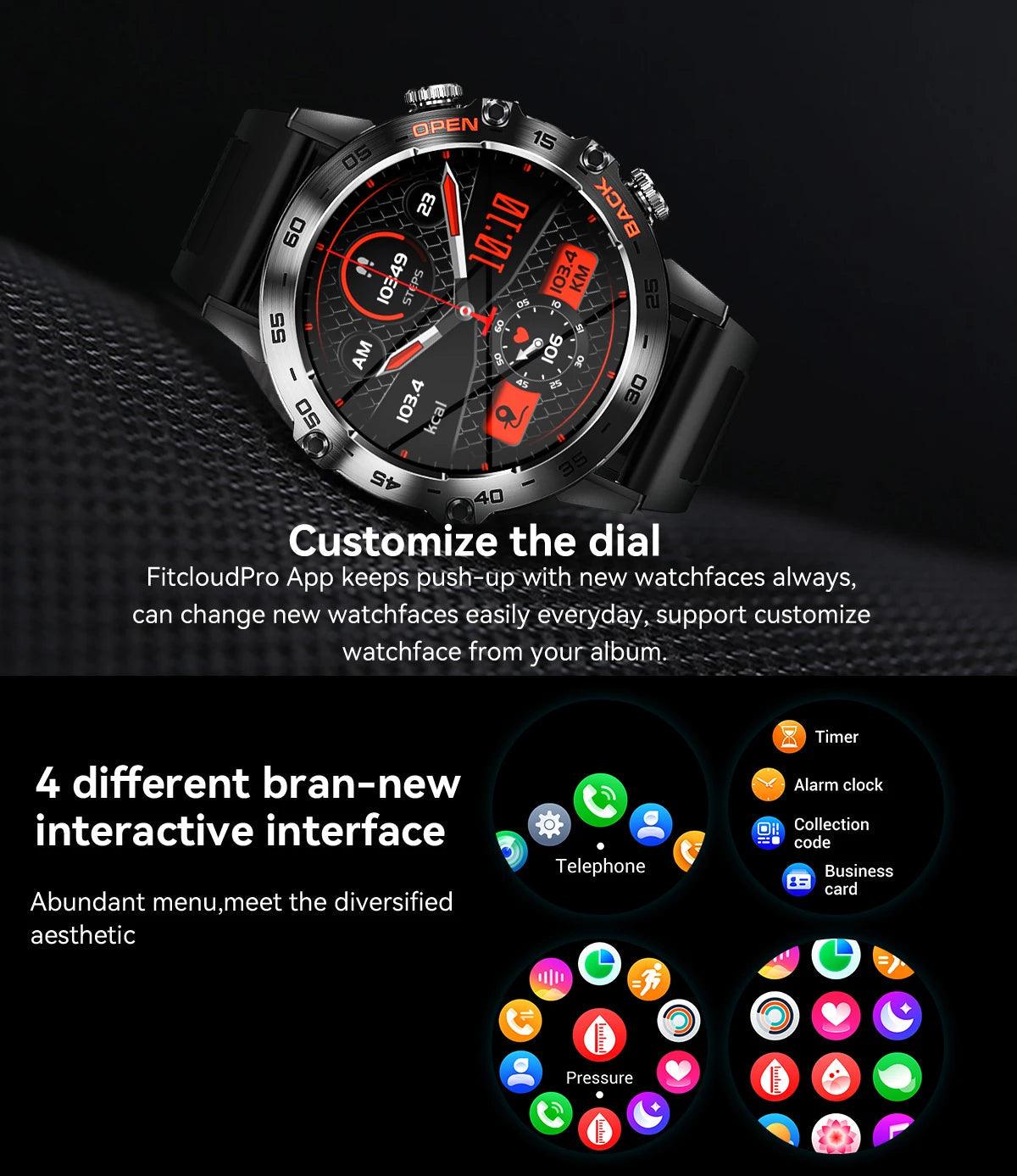 LEMFO Rugged Outdoor Sports Smart Watch: Beyond Boundaries Carauana Store