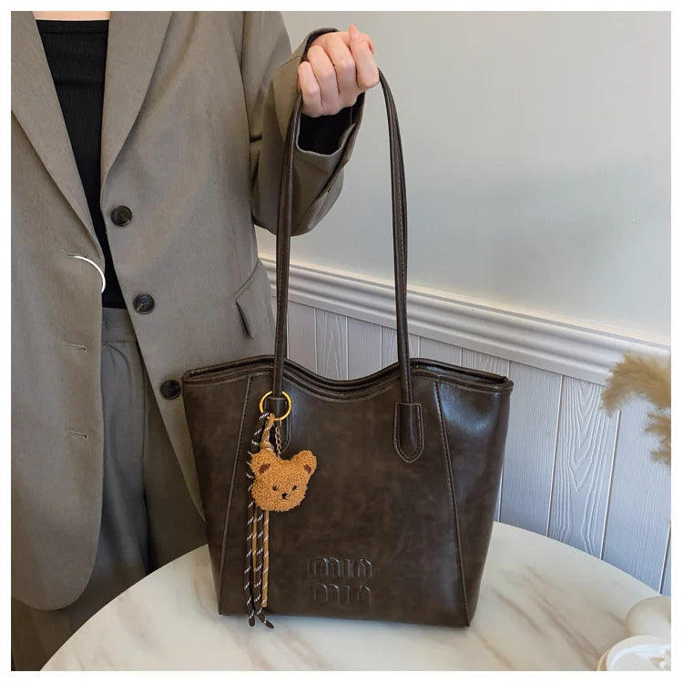 Large Capacity Retro Casual Shoulder Bag9