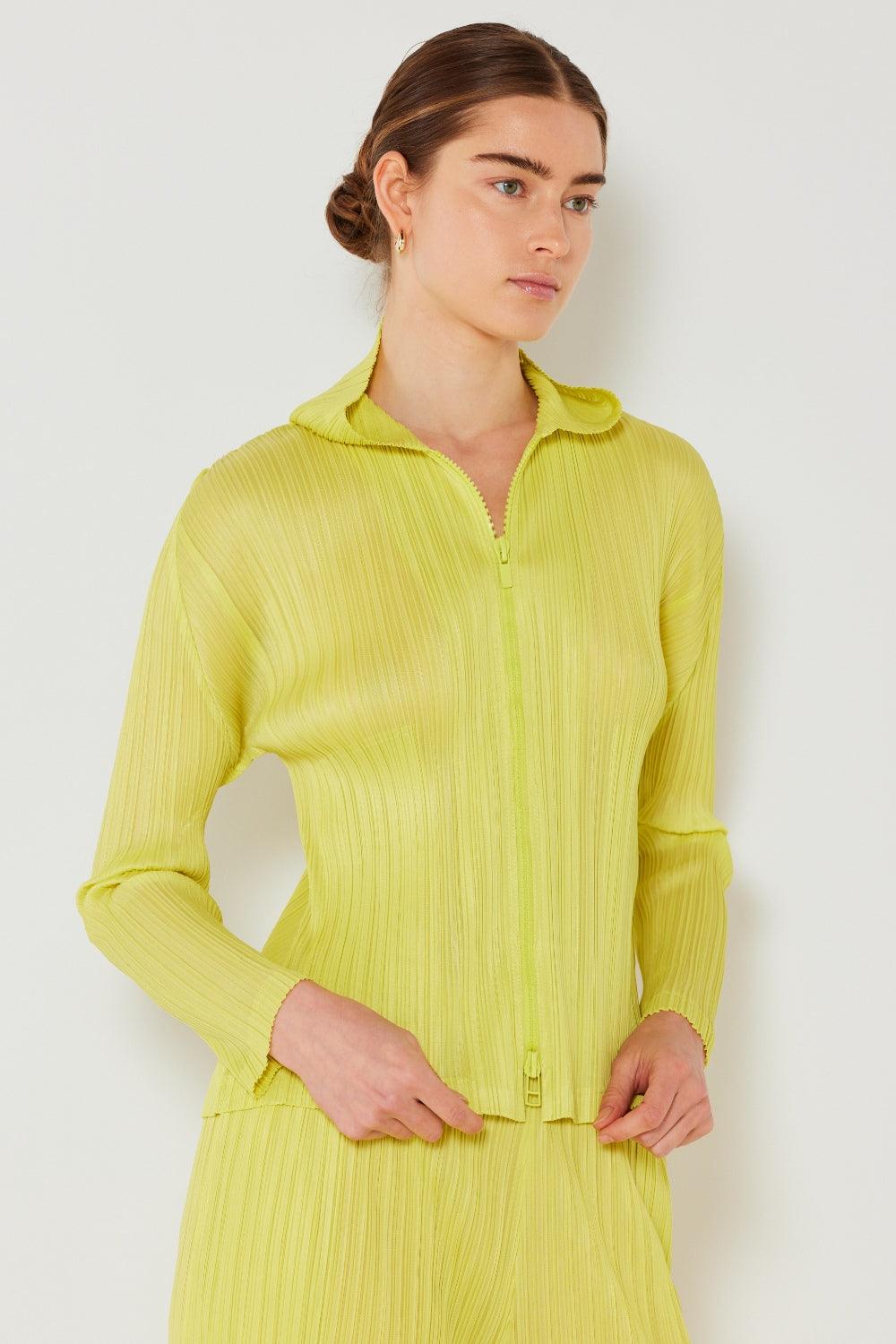 Marina West Swim Pleated Hood Jacket with 2 Way Zipper Carauana Store