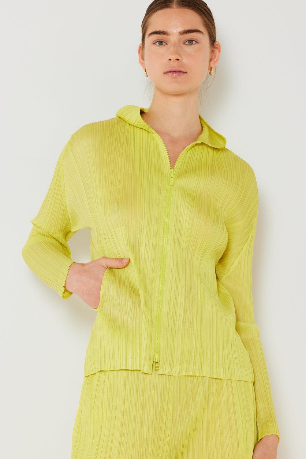 Marina West Swim Pleated Hood Jacket with 2 Way Zipper Carauana Store