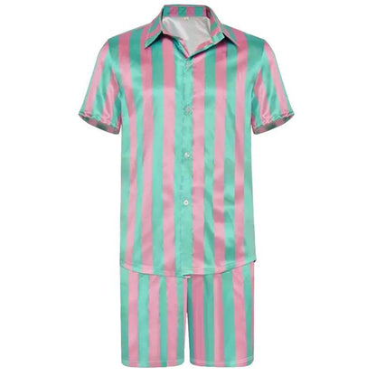 New Movie Barbie Cosplay Costume Set Pajama two pieces Men Carauana Store