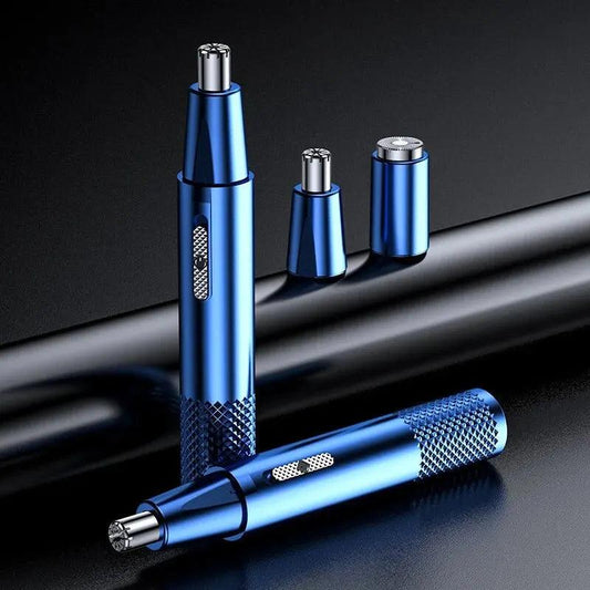 Portable Mini Electric Nasal Hair Trimmer Rechargeable Shaving Razor Men Lightweight Compact Hair Removal Tool Carauana Store