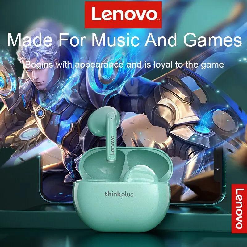 Premium Wireless Bluetooth Headset by Lenovo: In-Ear, Noise-Canceling Carauana Store