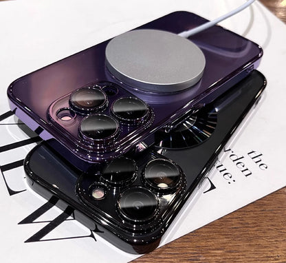 Magnetic Phone Case For iPhone 15 Pro Max 14 Pro Max Plus Case Silicone Soft Cases For iPhone 13 12 14 15 Pro Mini Back Cover Carauana Store