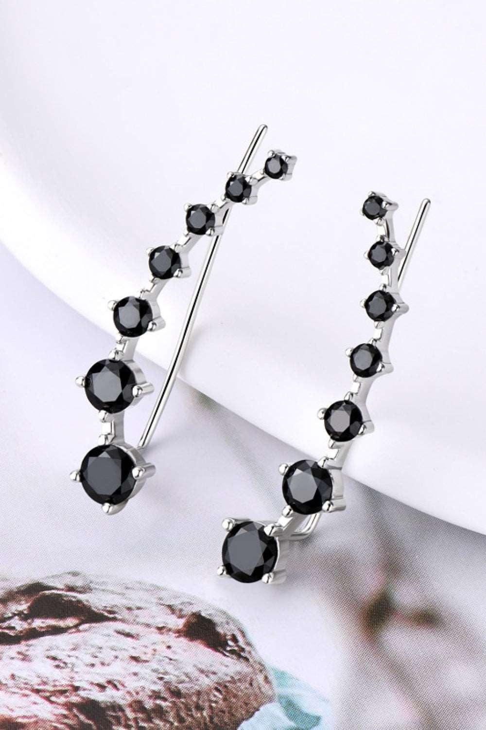 1.9 Carat Moissanite 925 Sterling Silver Earrings Carauana Store