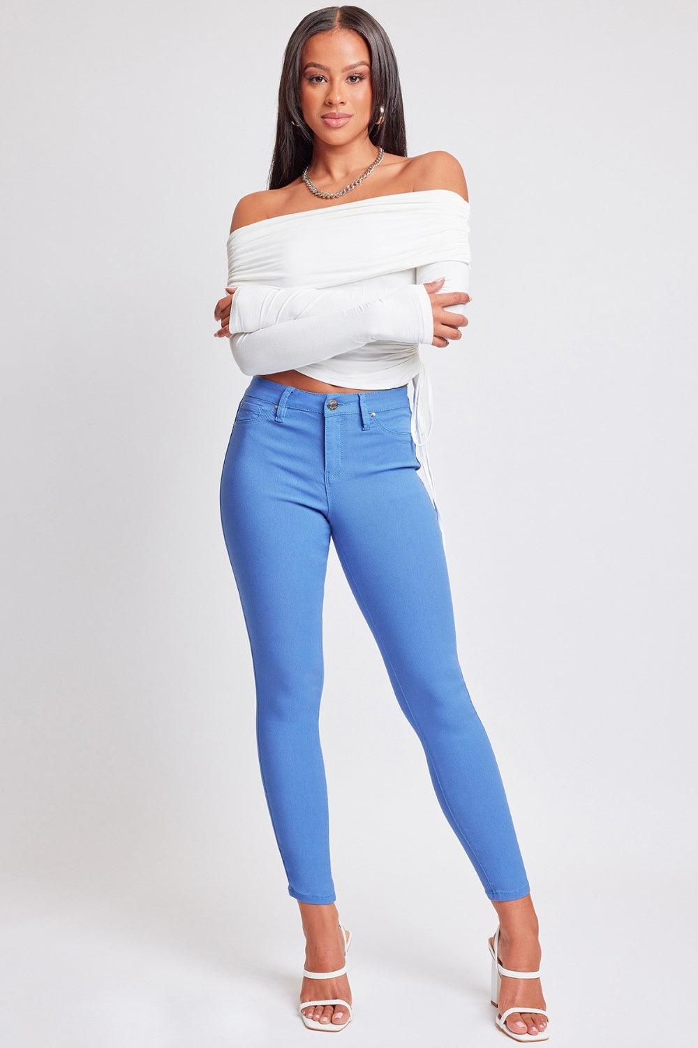 YMI Jeanswear Full Size Hyperstretch Mid-Rise Skinny Pants Carauana Store