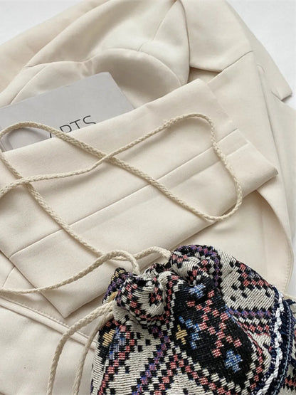 Tassel Spaghetti Strap Shoulder Bag Carauana Store