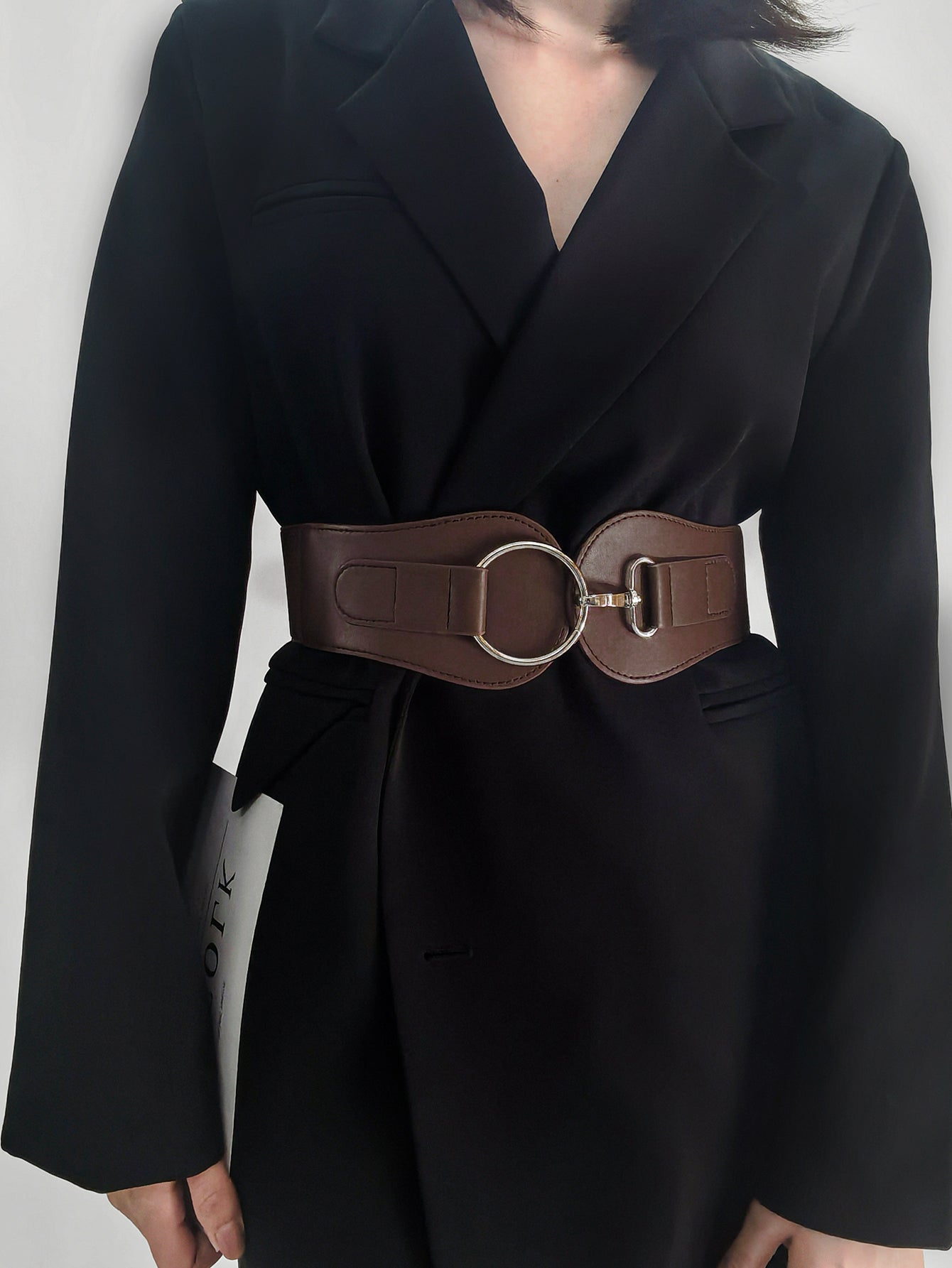 PU Elastic Wide Belt Carauana Store