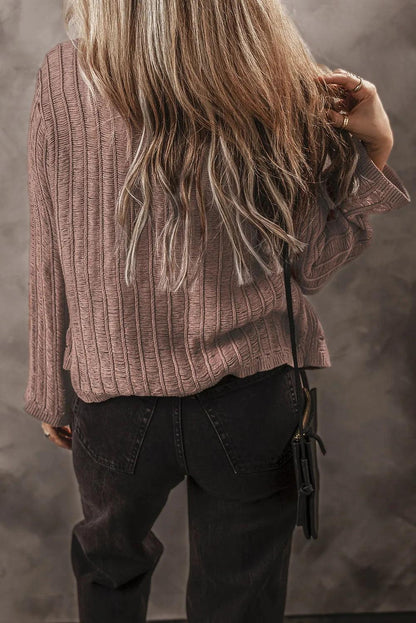 Button Up Long Sleeve Cardigan Carauana Store
