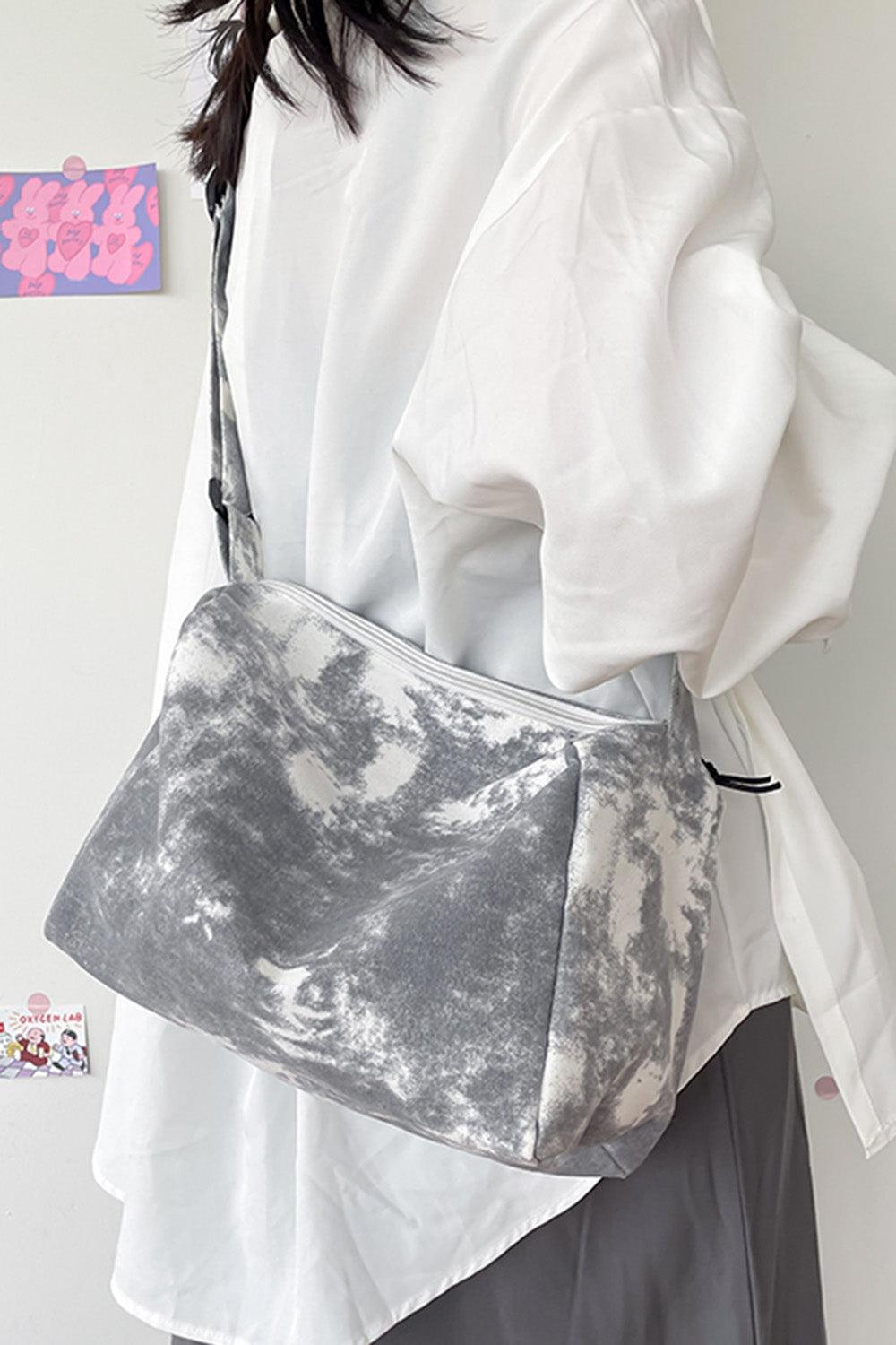 Tie-Dye Canvas Crossbody Bag Carauana Store
