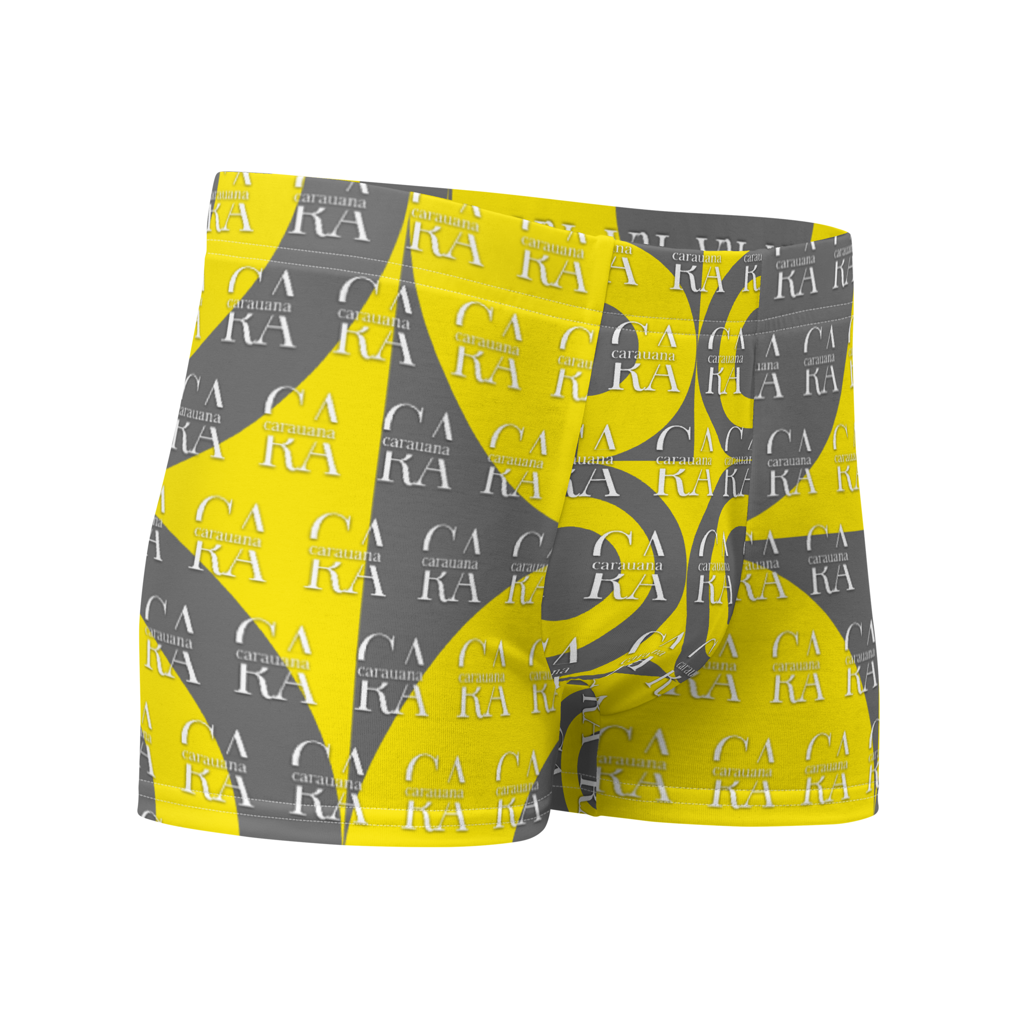 Boxer Briefs CaRaUaNa Grey Yellow Carauana Store