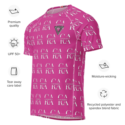 Original CaRaUaNa Rash Guard - Deep Cerise Carauana Store