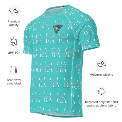 Original CaRaUaNa Rash Guard - Dark Turquoise Carauana Store