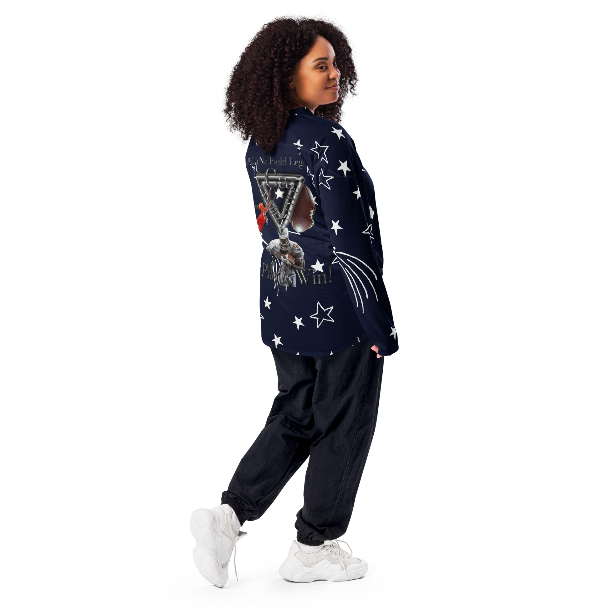 🏈 Sweatshirt CaRaUaNa – American Football Blue Star Carauana Store