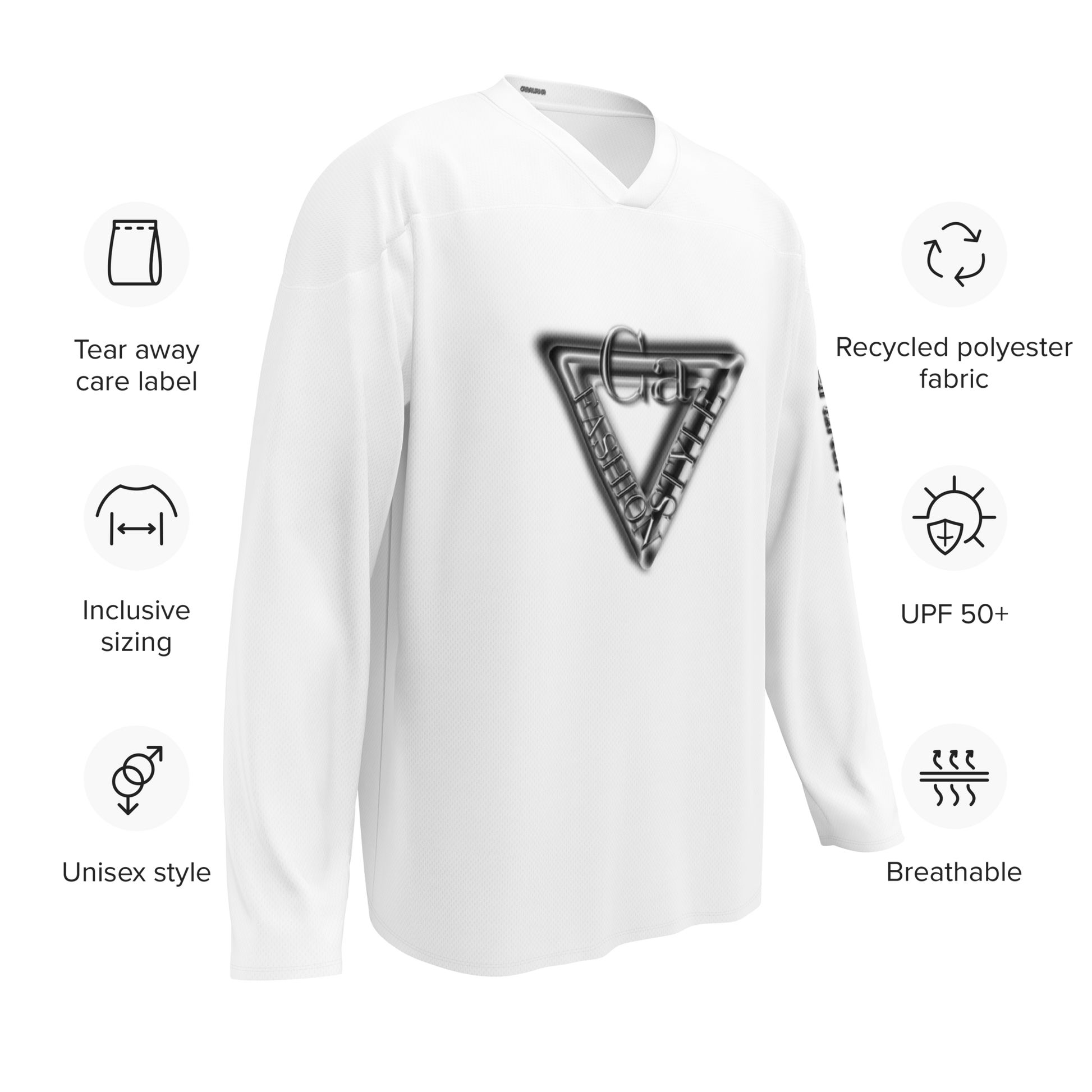 🏈 Sweatshirt CaRaUaNa american football white Carauana Store