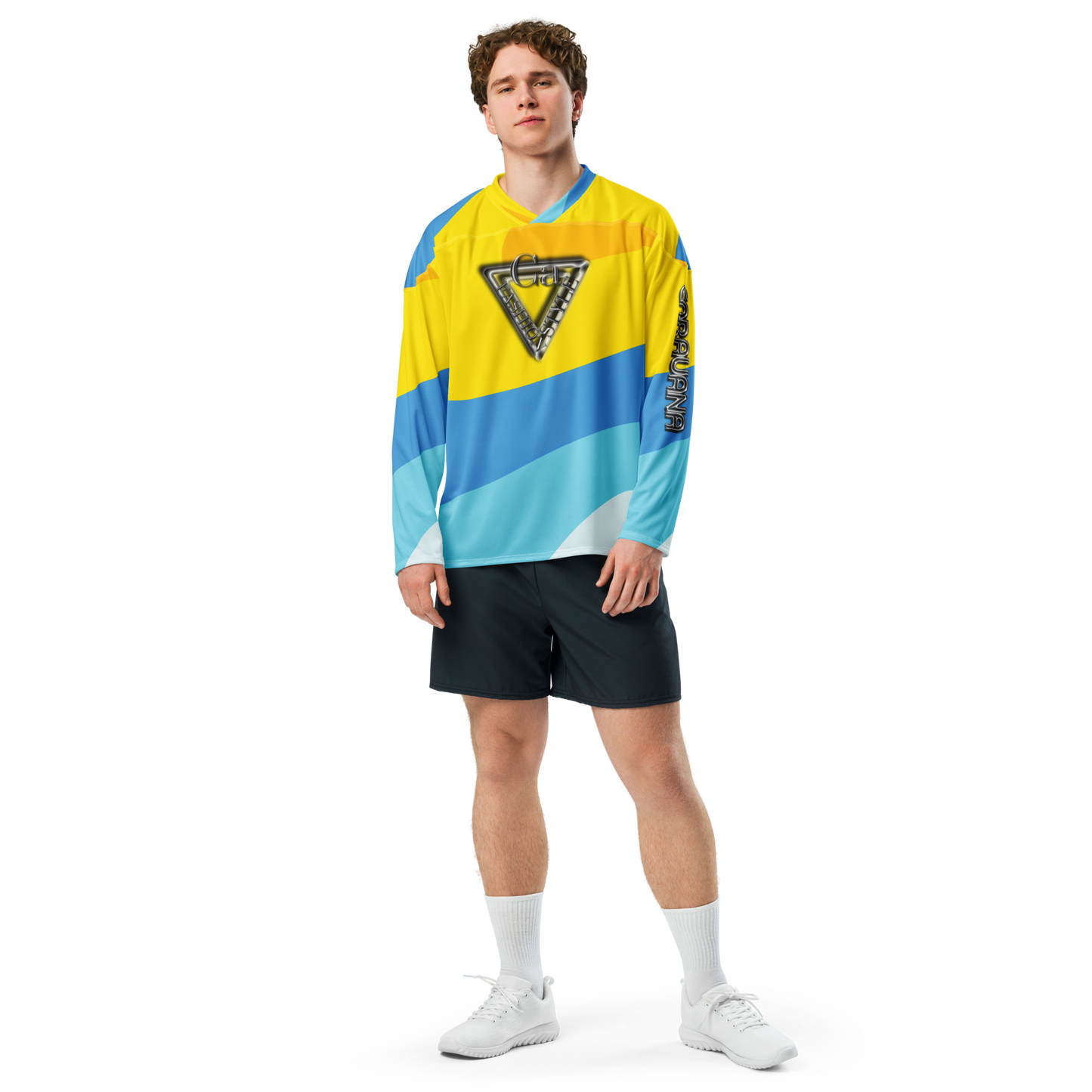 🥎 Premium® CaRaUaNa Tennis Sweatshirt – Yellow Carauana Store