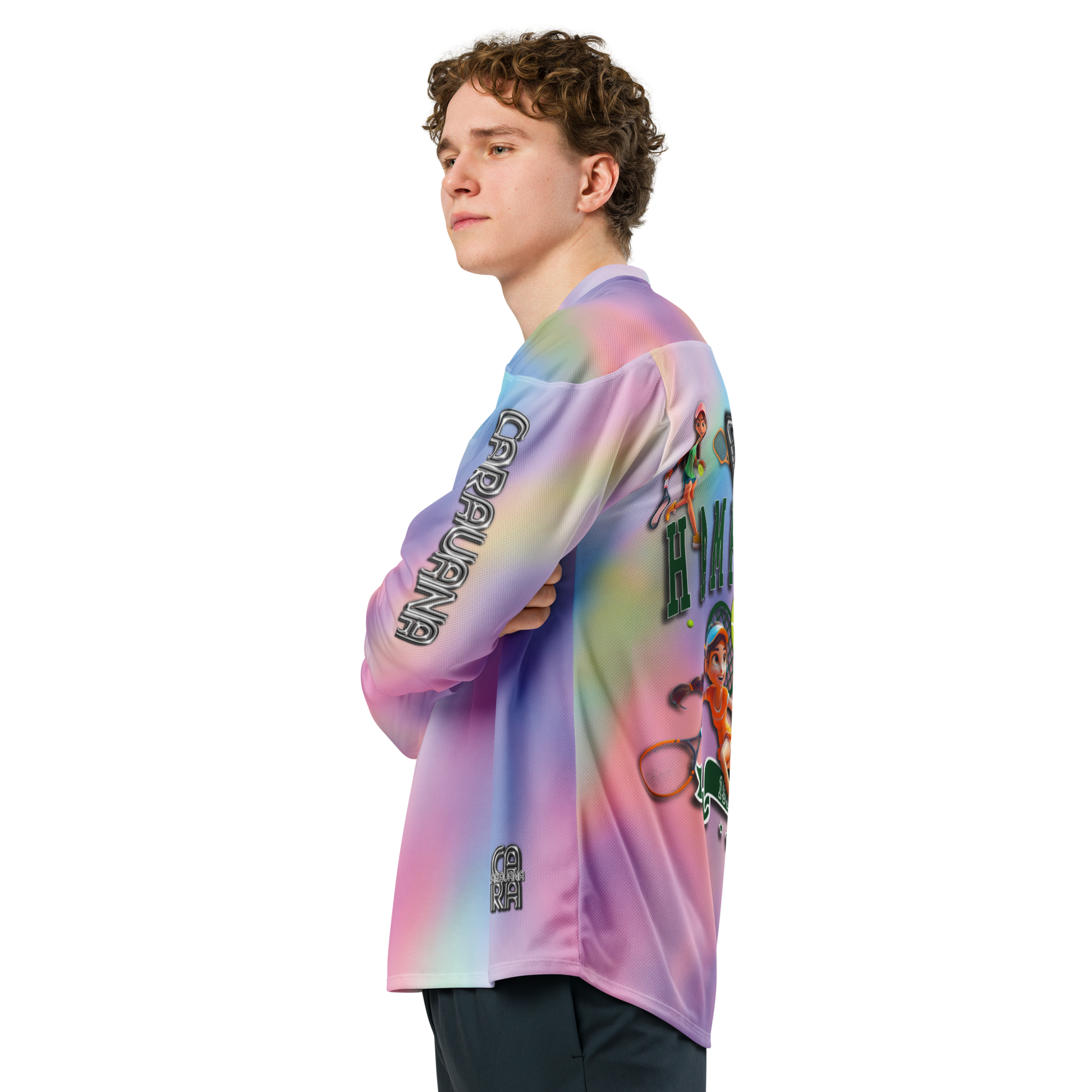 🥎 Premium® CaRaUaNa Tennis Sweatshirt – Gradient Carauana Store