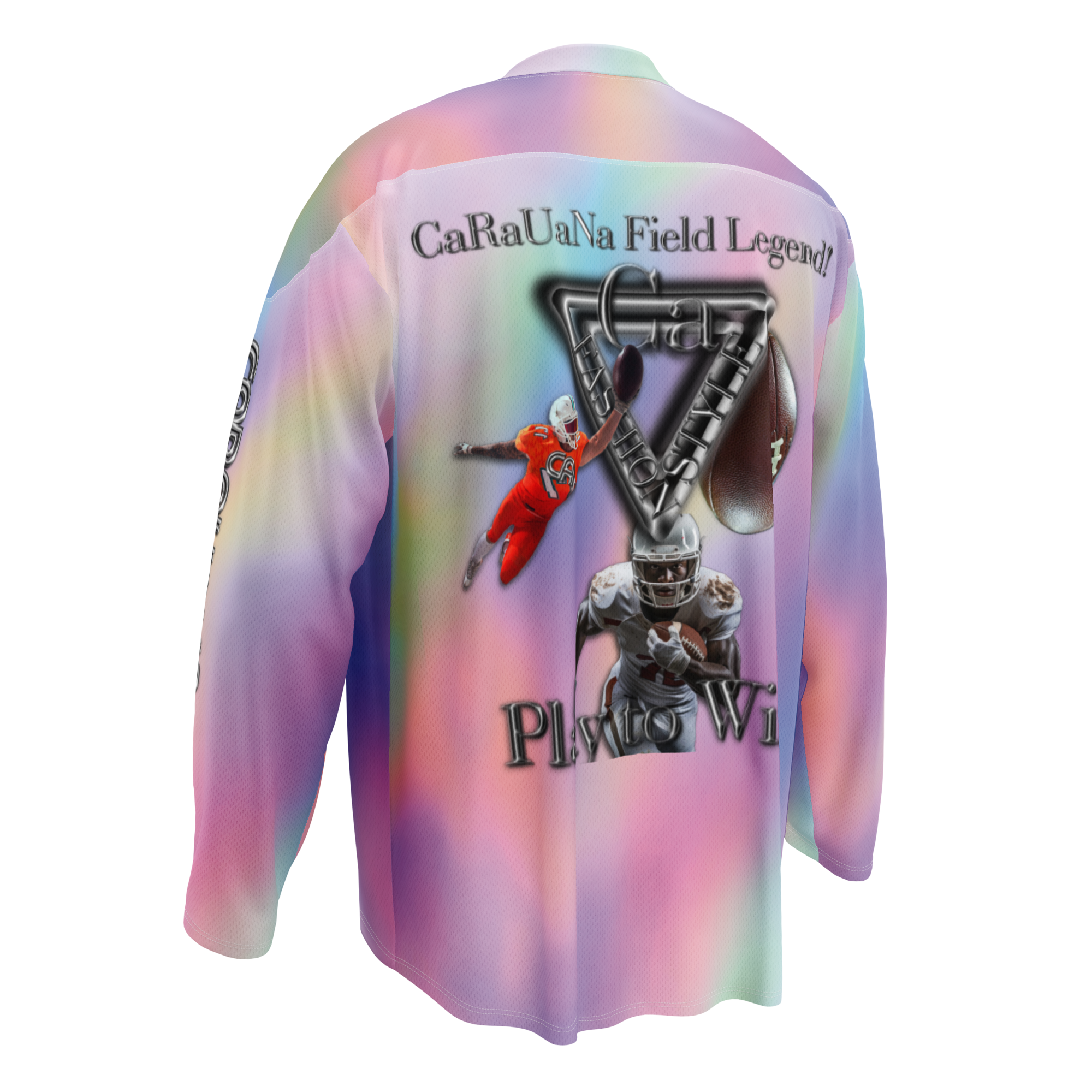 🏈 Premium® Sweatshirt CaRaUaNa – American Football Gradient Carauana Store