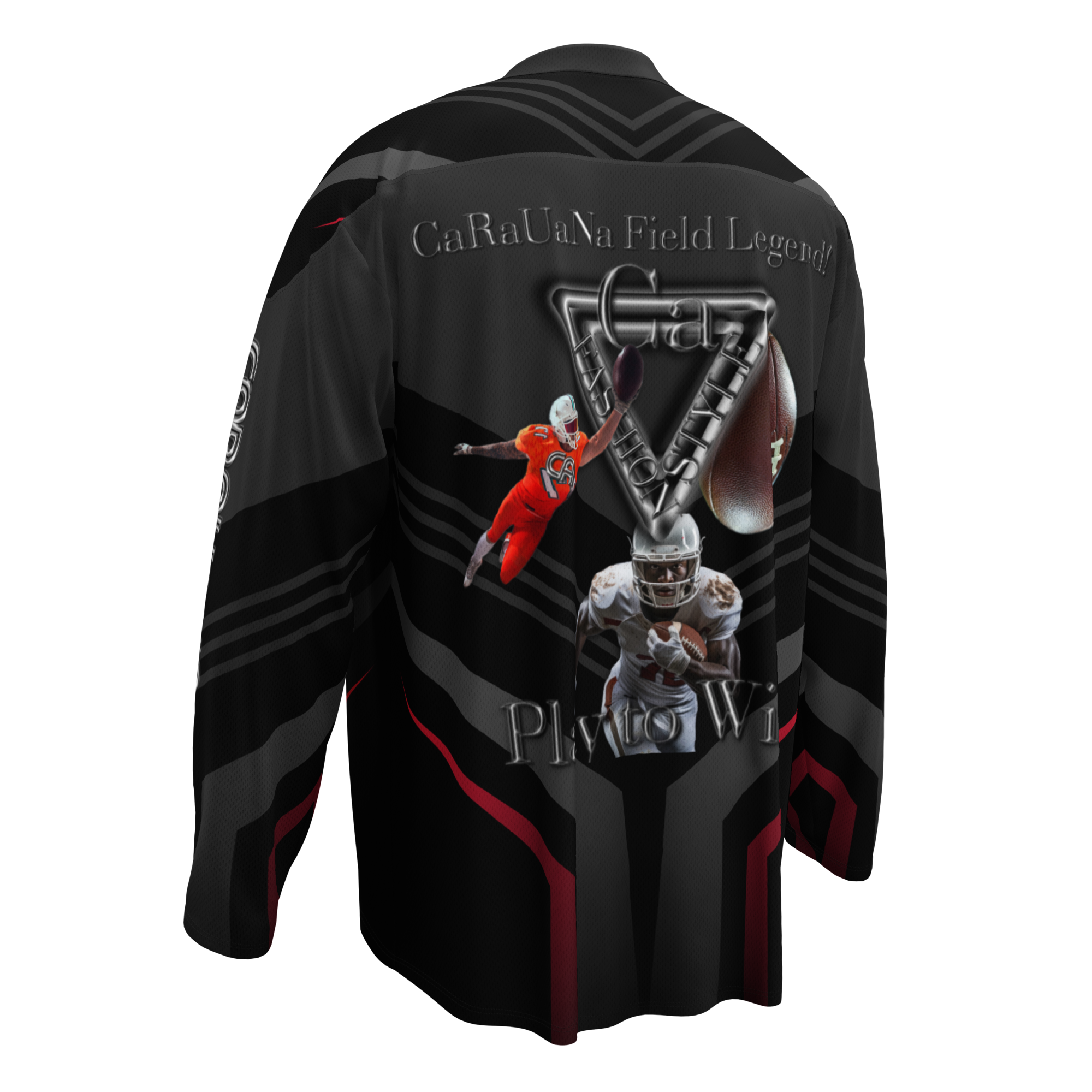 🏈 CaRaUaNa American Football Sweatshirt – Grey Carauana Store