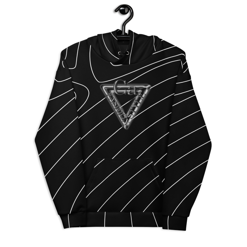 CaRaUaNa Unisex Hoodie Black Branded