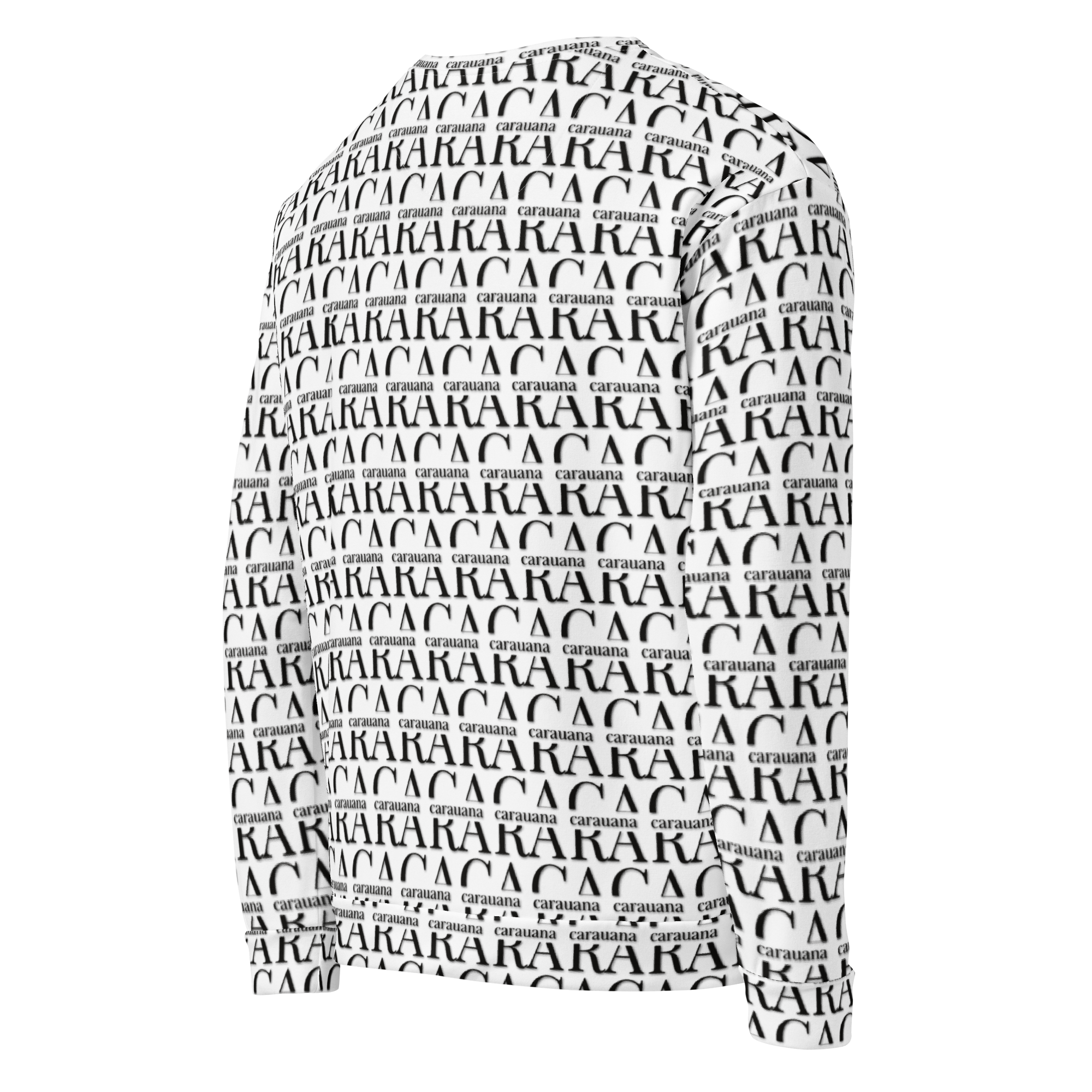 Premium Sweatshirt CaRaUaNa Unisex Black Logo Carauana Store