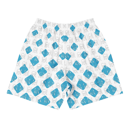 Unisex Athletic Long Shorts CaRaUaNa Cube Style