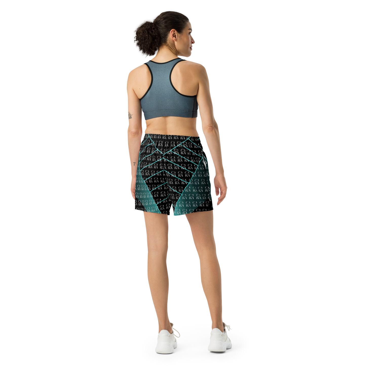 CaRaUaNa Athletic Shorts Unisex Green Famous Carauana Store
