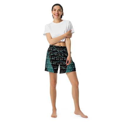 CaRaUaNa Athletic Shorts Unisex Green Famous Carauana Store