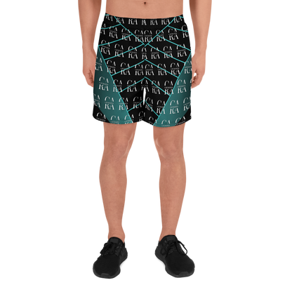 CaRaUaNa Athletic Shorts Unisex Green Famous Carauana Store