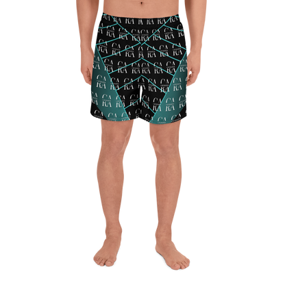 CaRaUaNa Athletic Shorts Unisex Green Famous Carauana Store