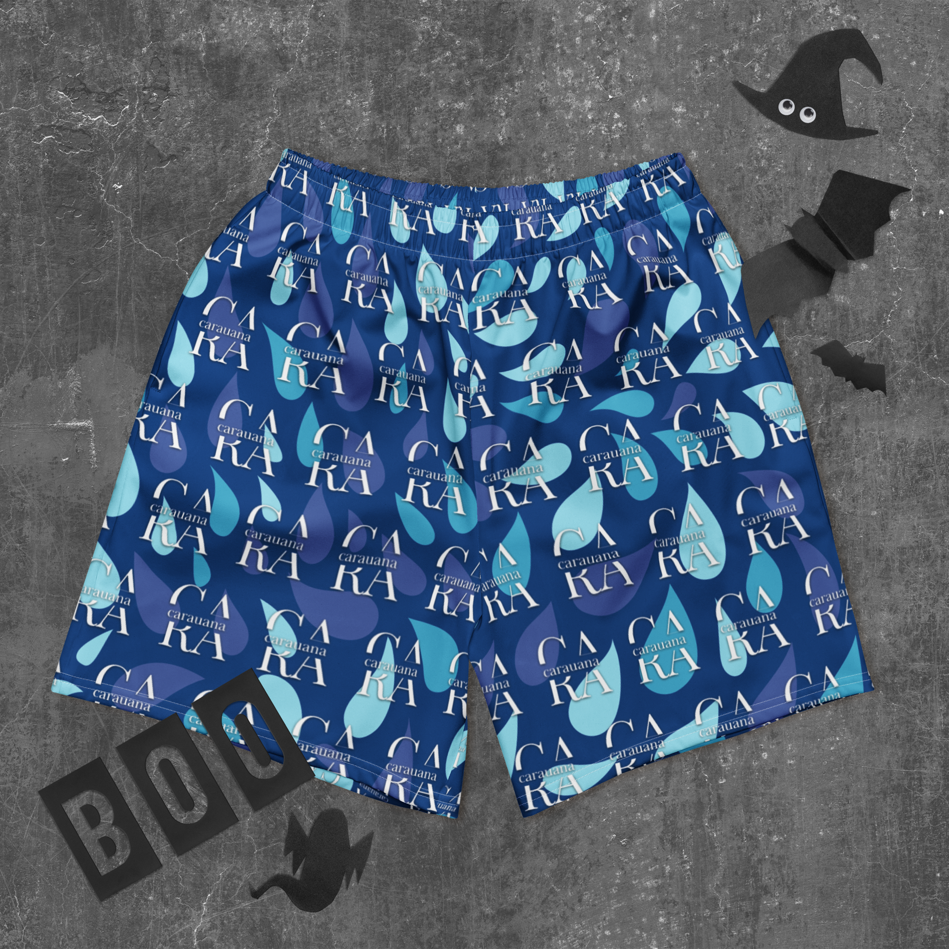 CaRaUaNa Athletic Shorts Unisex blue sky