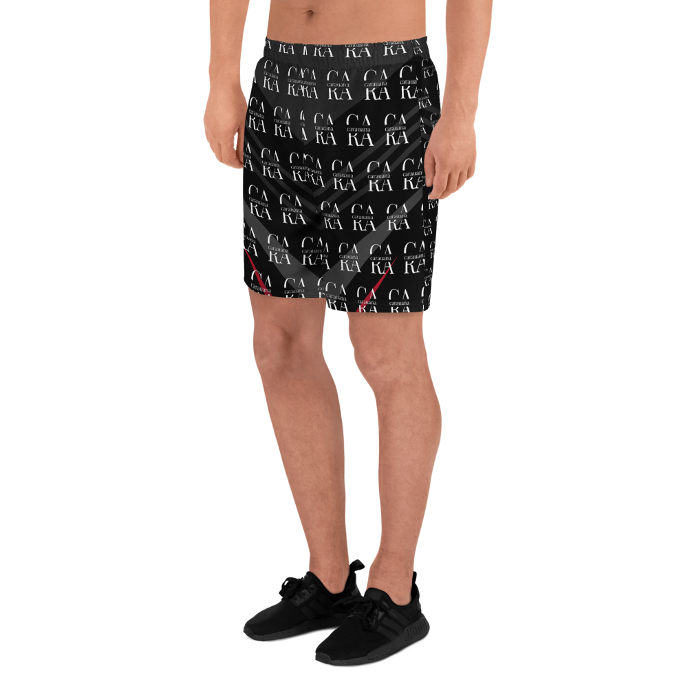 CaRaUaNa Athletic Shorts Unisex black Elegant Carauana Store