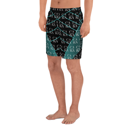 CaRaUaNa Athletic Shorts Unisex Green Famous Carauana Store