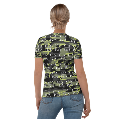 Women's T-shirt Green ARMY Carauana Store