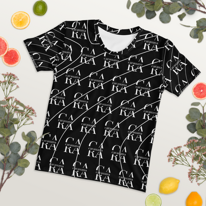 Women's T-shirt black LUX Carauana Store