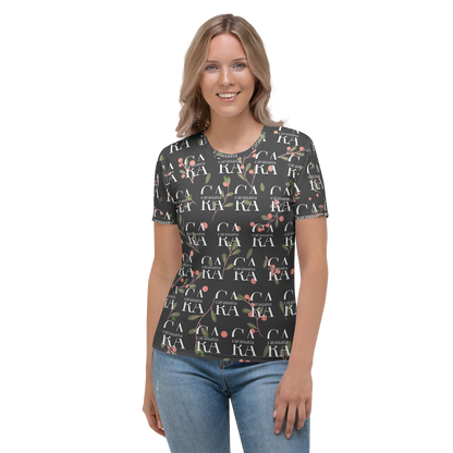 Women's T-shirt Black fruit Carauana Store