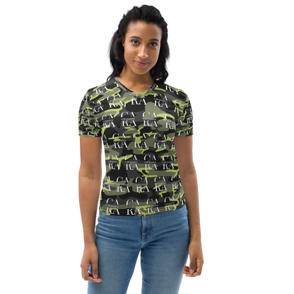 Women's T-shirt Green ARMY Carauana Store