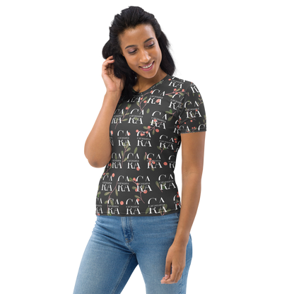 Women's T-shirt Black fruit Carauana Store