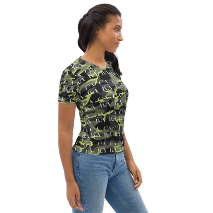 Women's T-shirt Green ARMY Carauana Store