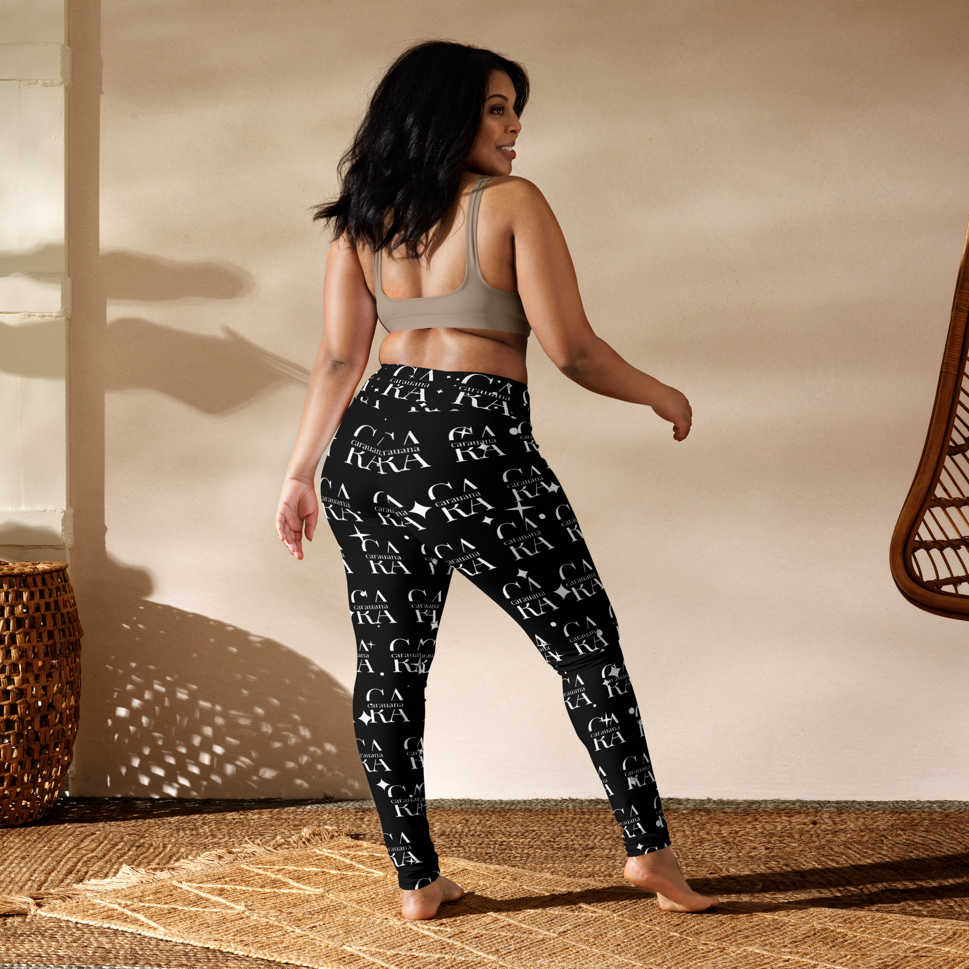 CaRaUaNa Leggings SPORT black VIP Carauana Store