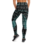 CaRaUaNa Leggings SPORT black Green Famous Carauana Store