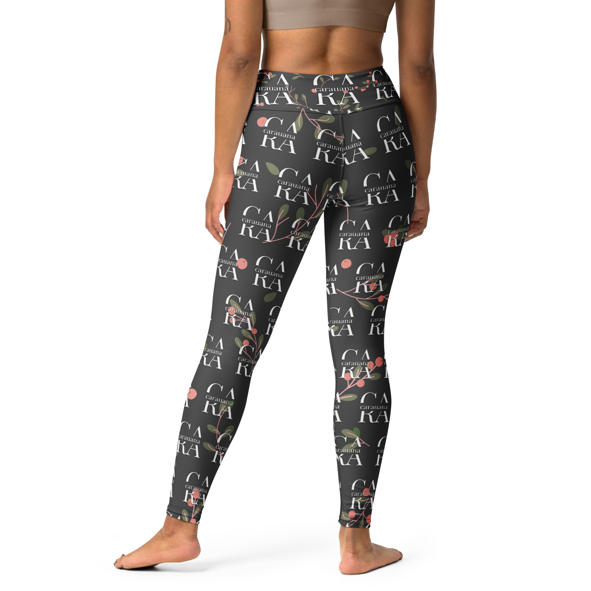 CaRaUaNa Leggings SPORT Black fruit Carauana Store